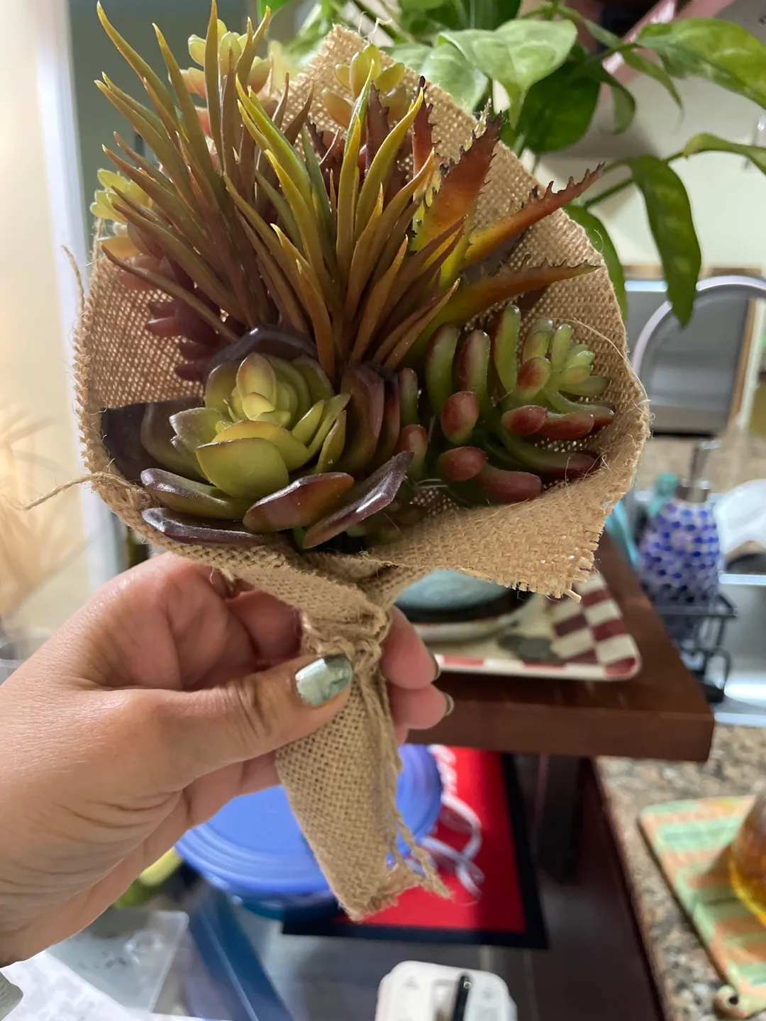 Artificial Succulent Bouquet image indicator(3)