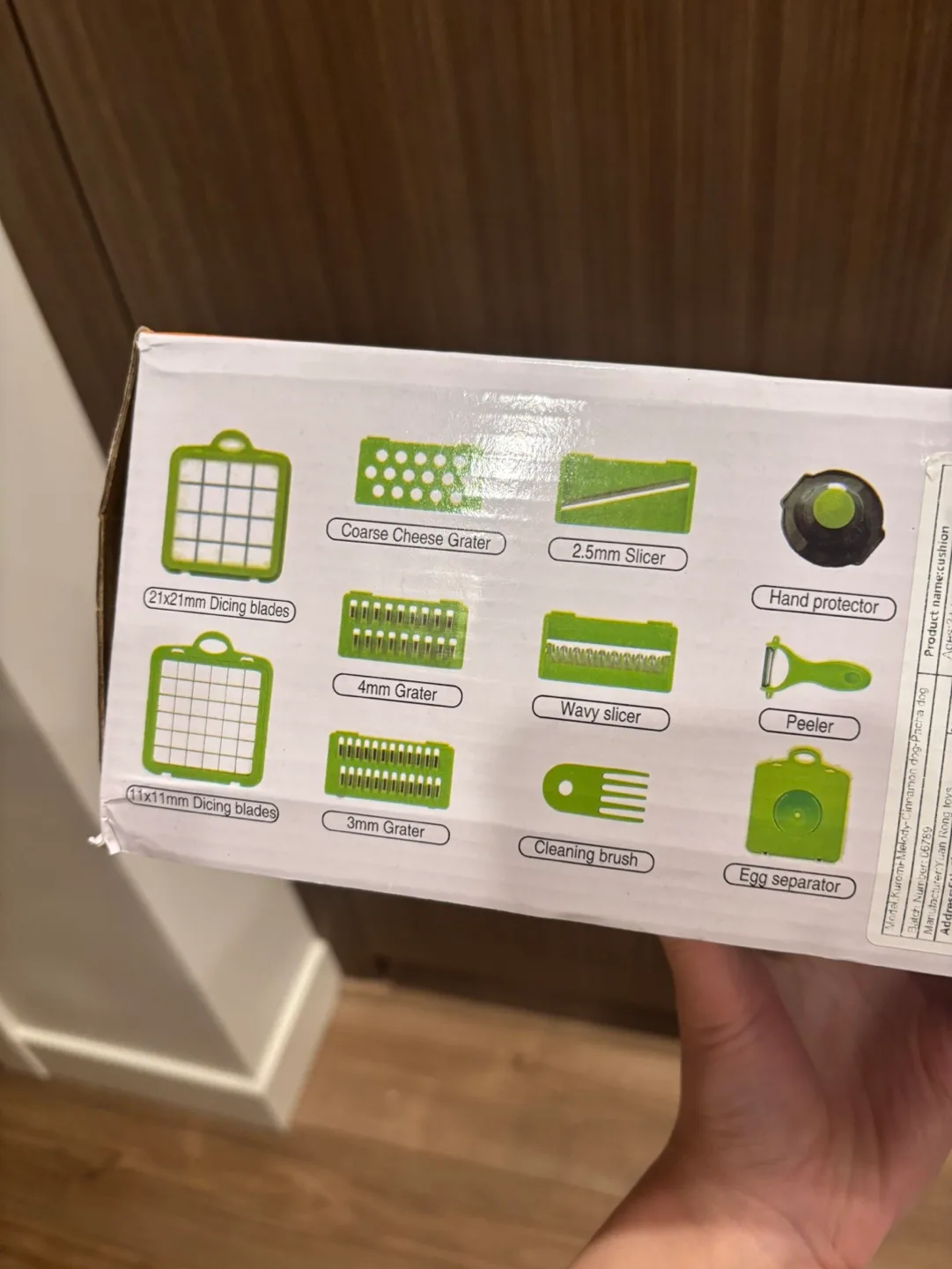 Brand new 16Pcs Veggie Slicer image indicator(3)