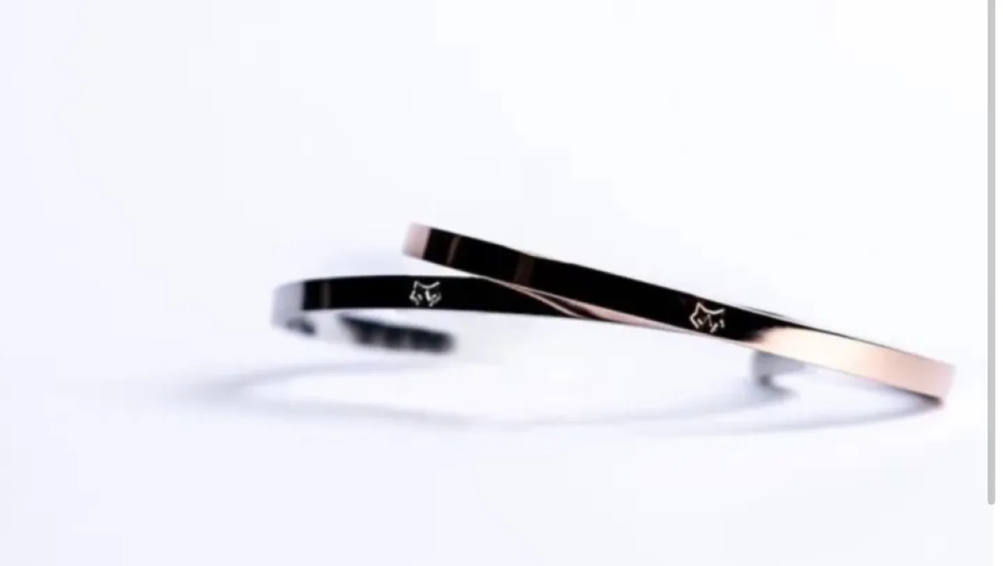 STY Accessories Gold Cuff Bracelet (SS) image indicator(3)