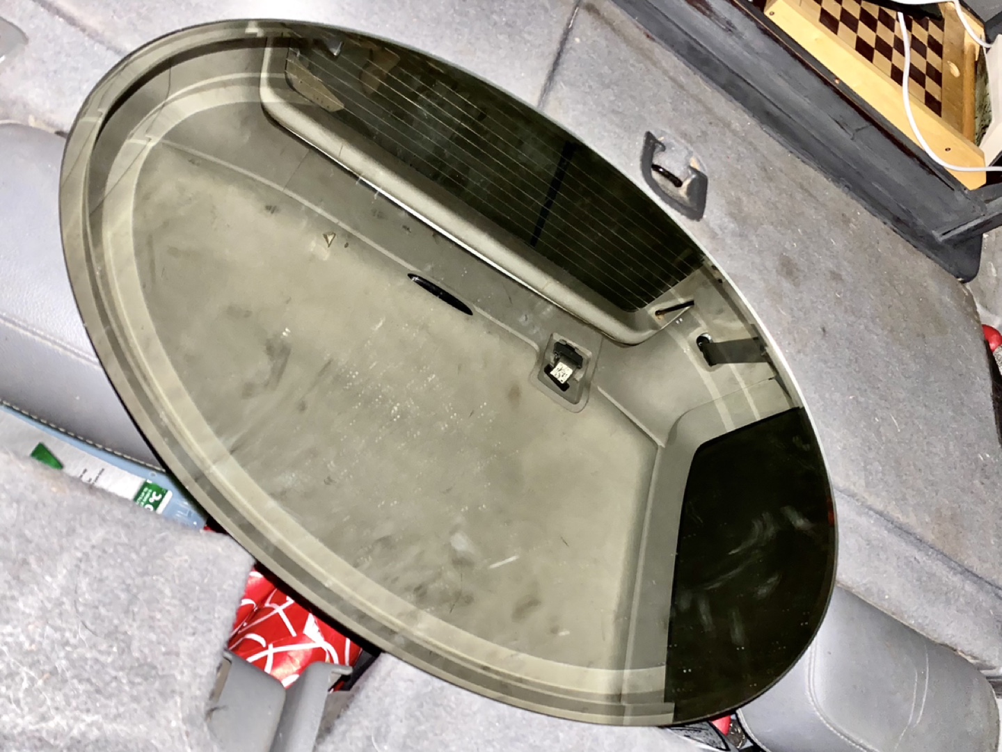 Oval mirror