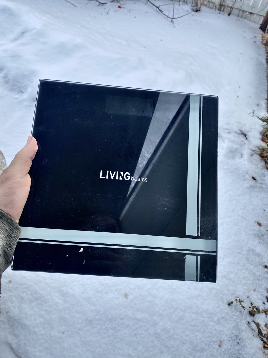 Living Basics Digital Bathroom Scale