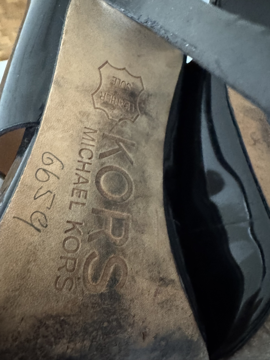 Michael Kors Black Patent Leather Heels - photo 3