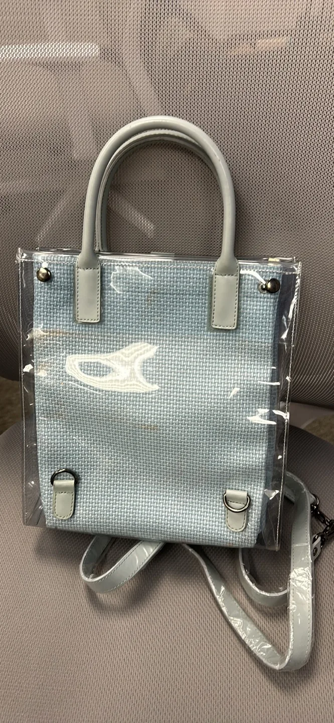 NEW Fuchsia Clear Tote Bag image indicator(5)