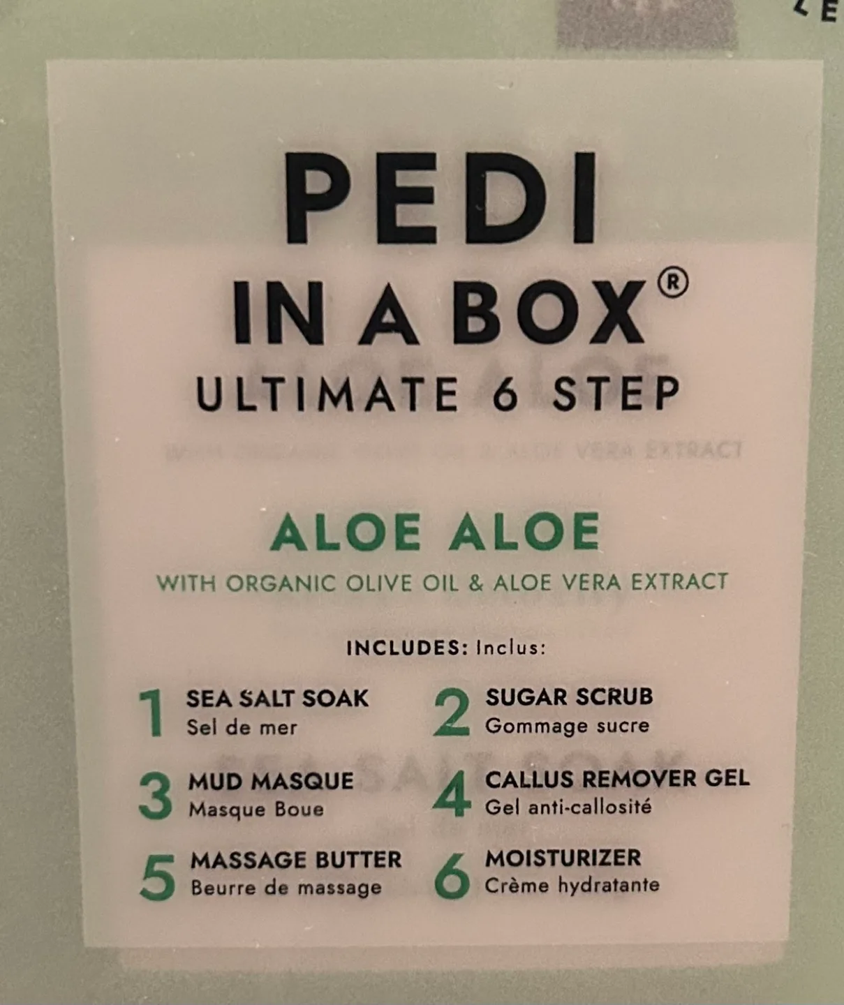 ✨✨Voesh Pedi in a Box Ultimate 6 Step Aloe Aloe image indicator(2)