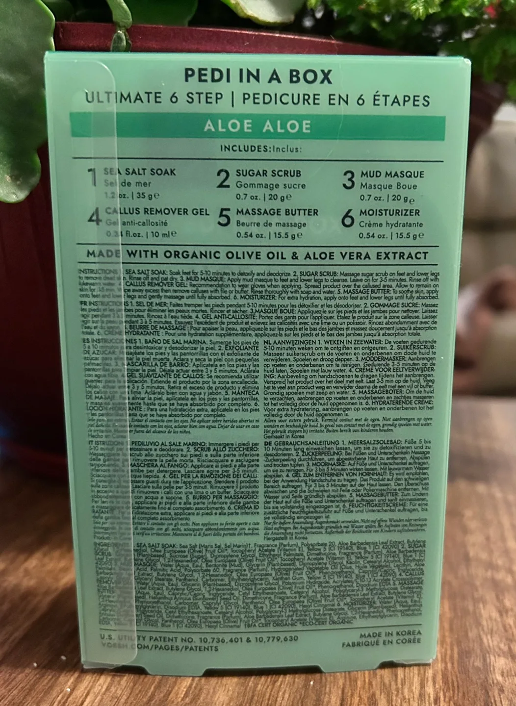 ✨✨Voesh Pedi in a Box Ultimate 6 Step Aloe Aloe image indicator(3)