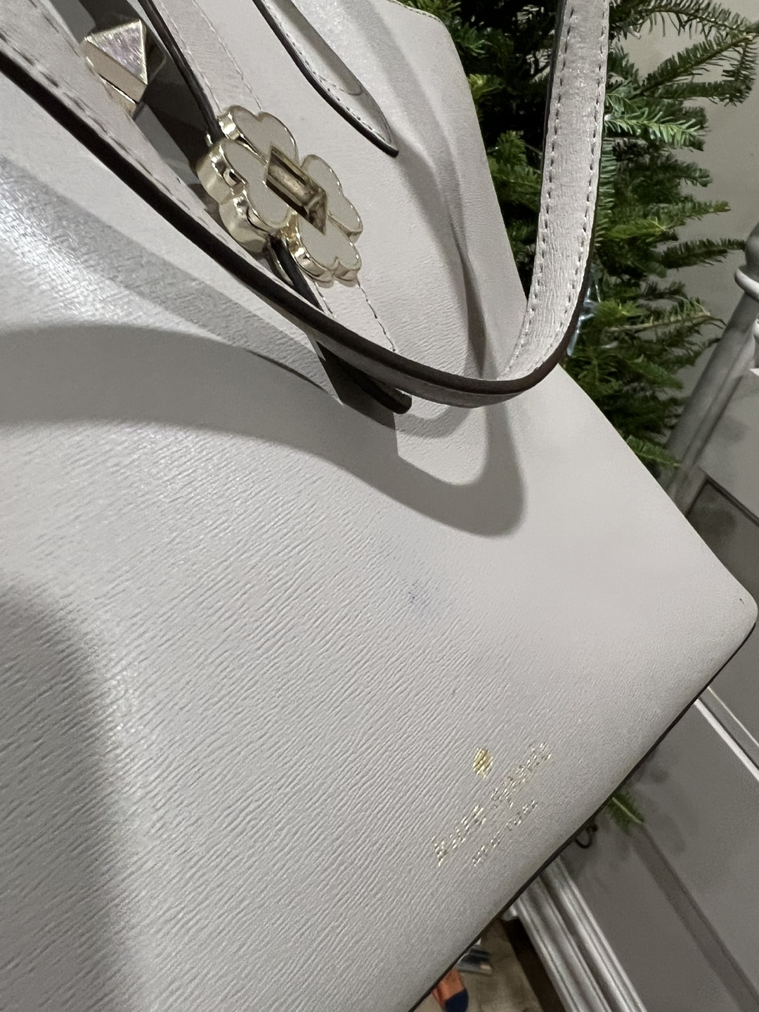 Kate Spade Light Grey Tote Bag medium - photo 5