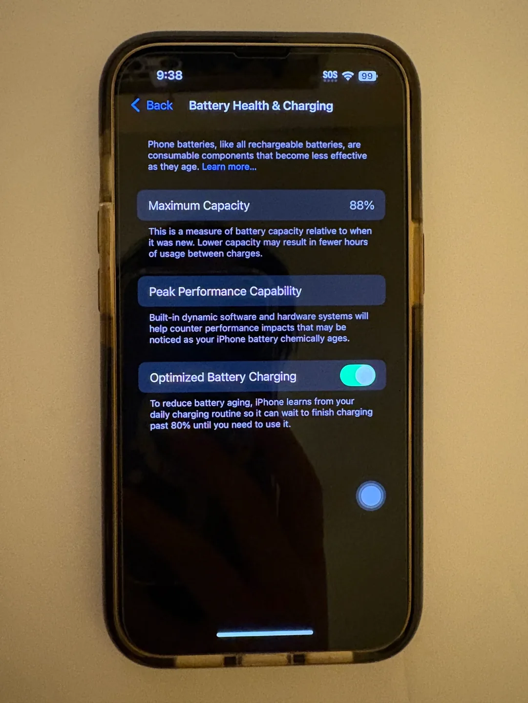 iPhone 13 128GB - Midnight Blue - 88% Battery Health image indicator(3)