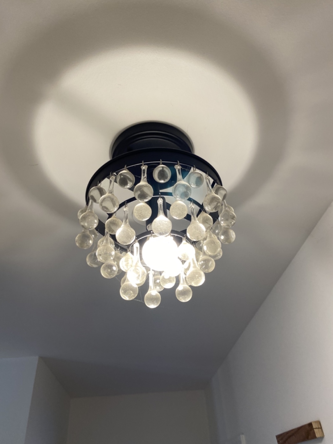 Black Crystal Chandelier