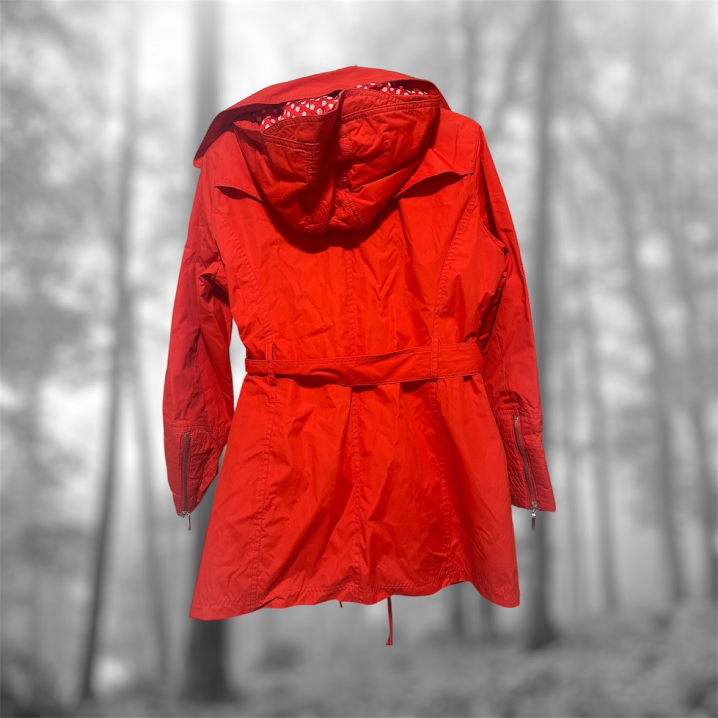 Red Suzy Shier Trench Coat - photo 2