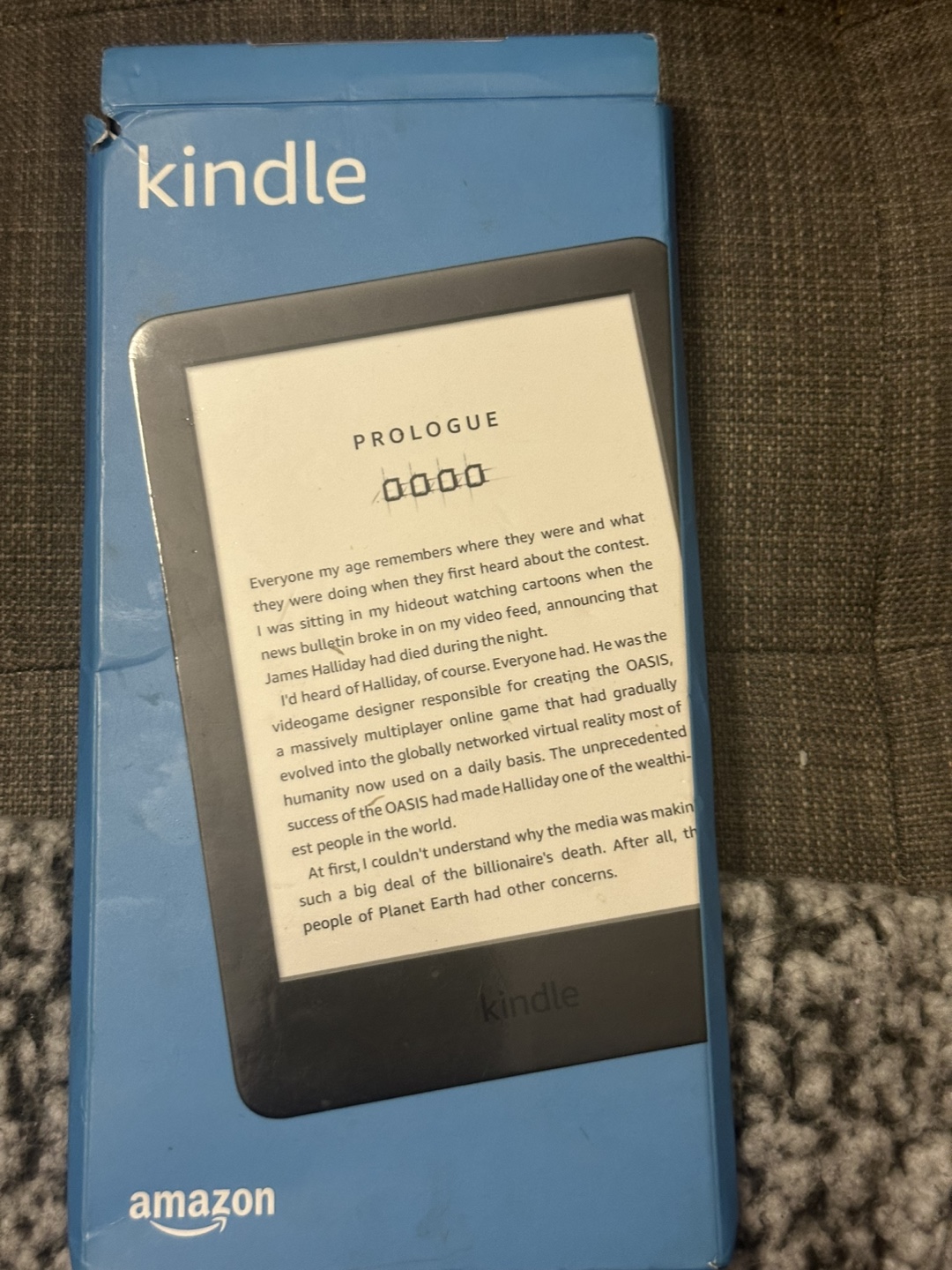 Kindle e-reader