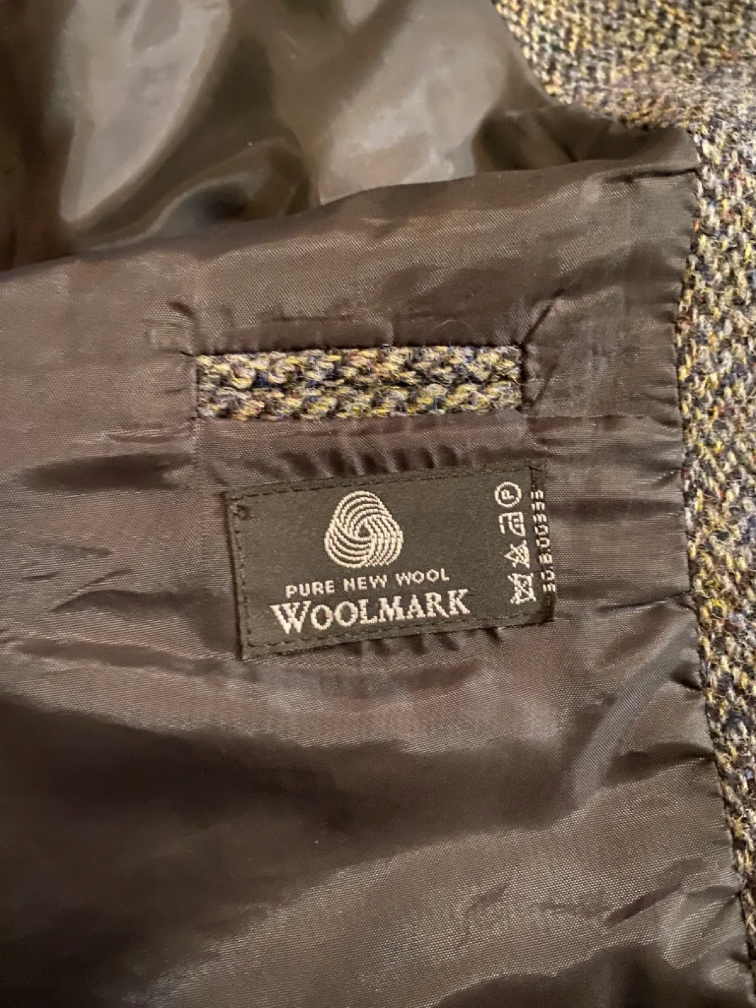 Harris Tweed Ridge Blue Herringbone Jacket Suit Blazer image indicator(3)