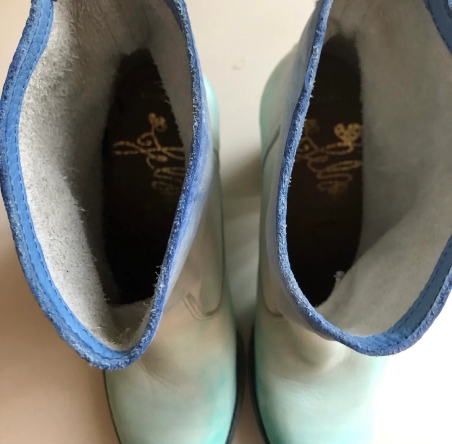 Western Ombré Leather Boots image indicator(5)