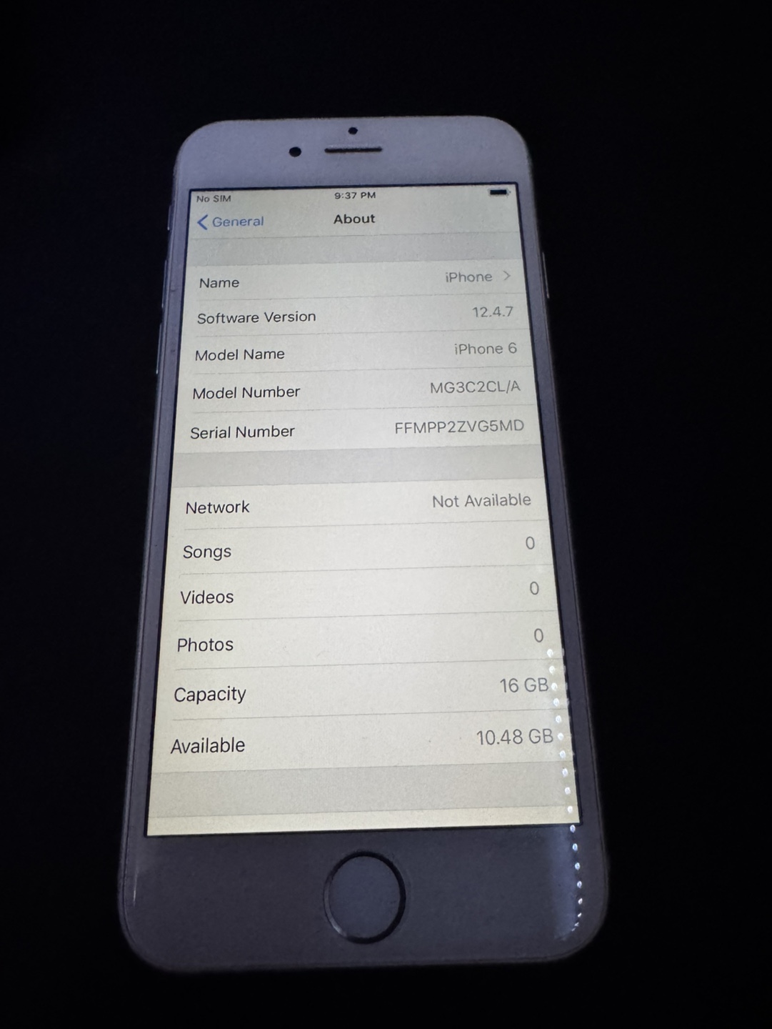 iPhone 6 16GB Space Grey - photo 2