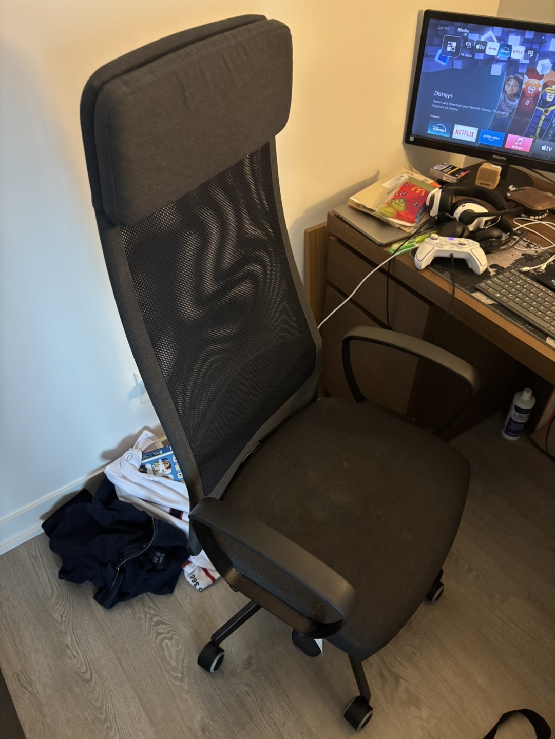 Computer desk with drawer  and chair IKEA - photo 3