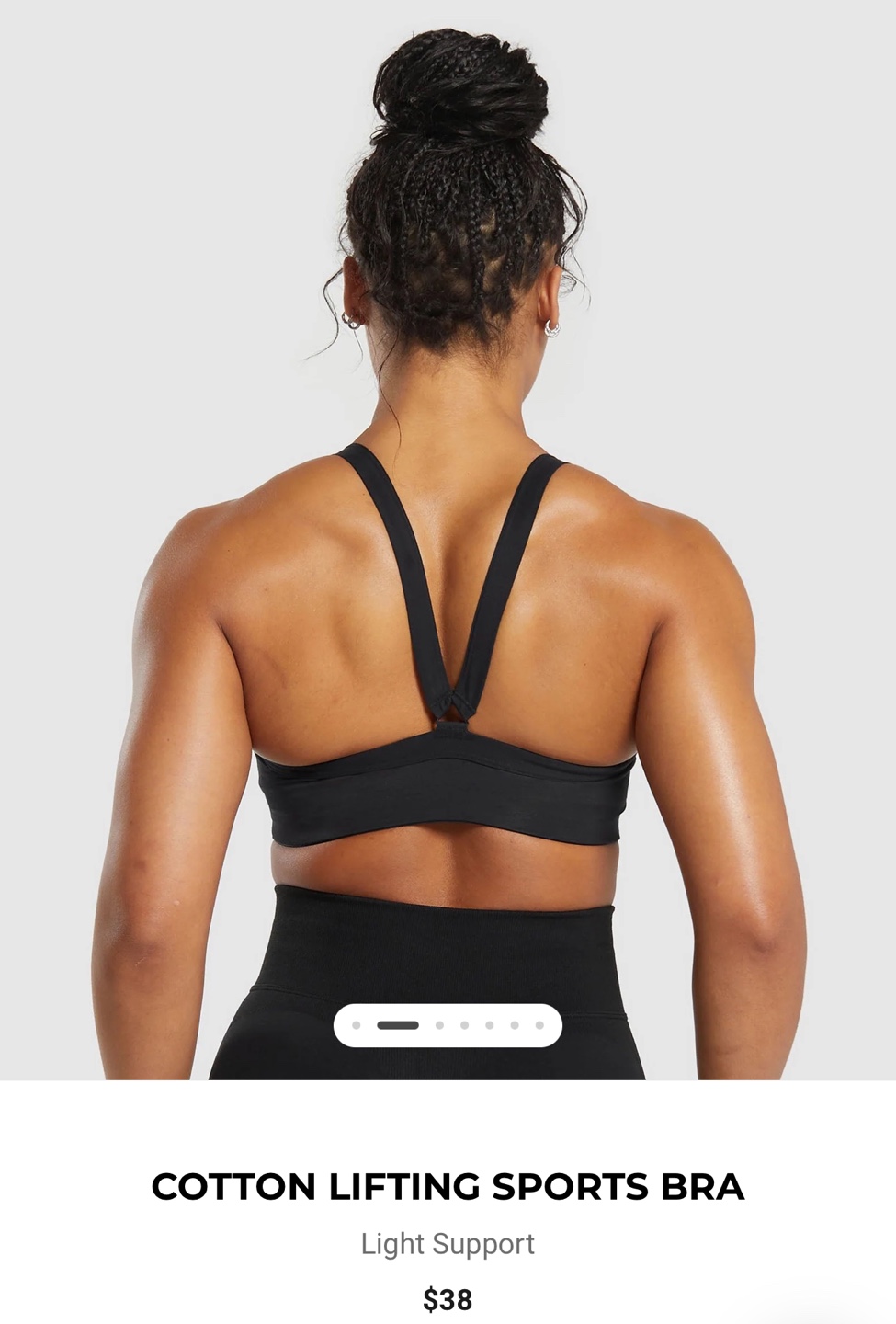 Gym Shark Cotton Lift Sports Bra - photo 2
