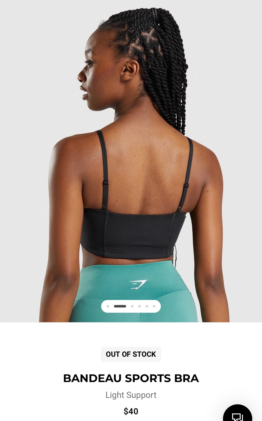 Gym Shark BANDEAU SPORTS BRA - photo 2