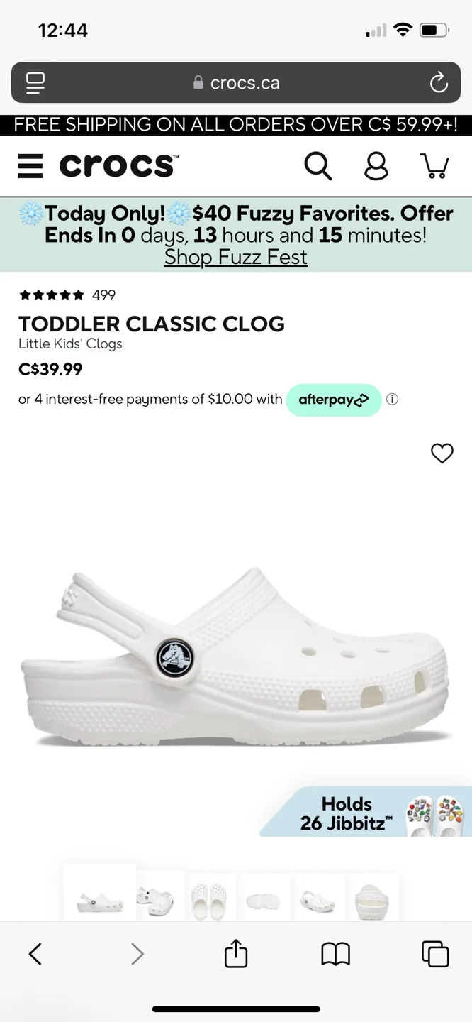 Classic Toddler Crocs Size 7 image indicator(5)