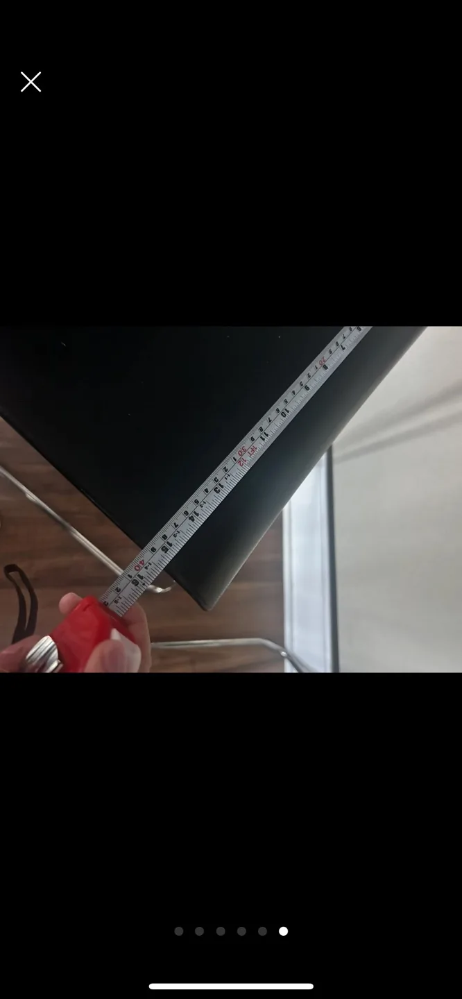 Set of 2 Black Bar Stools image indicator(6)