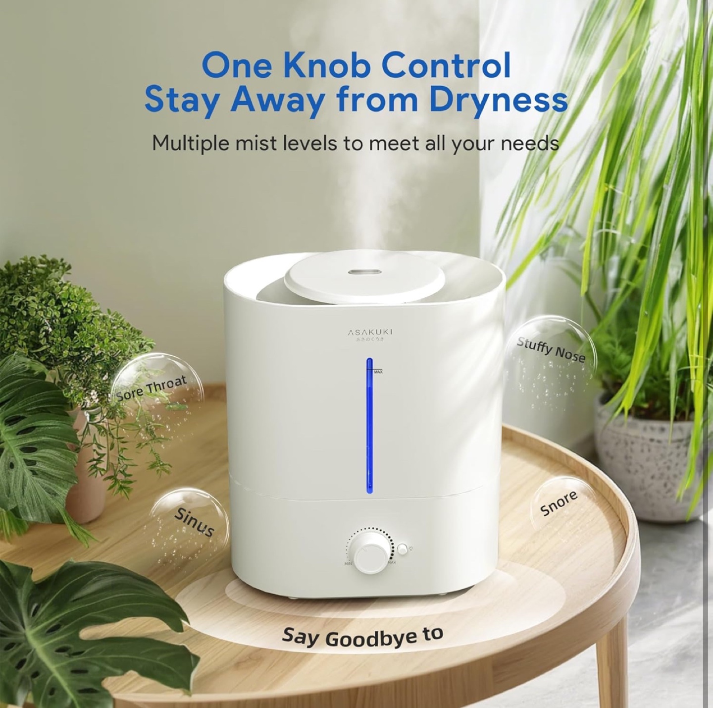 ASAKUKI Cool Mist Humidifier - photo 3