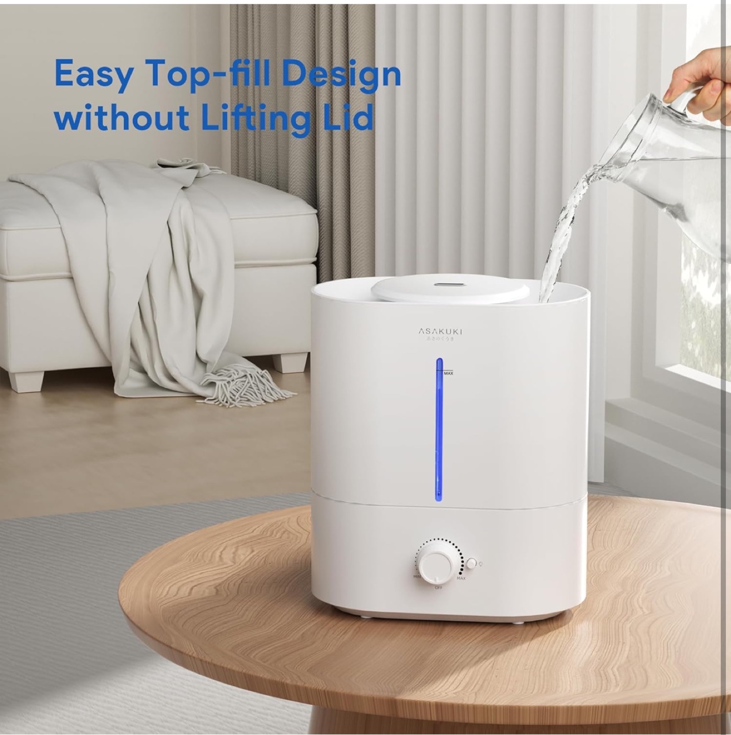 ASAKUKI Cool Mist Humidifier - photo 5