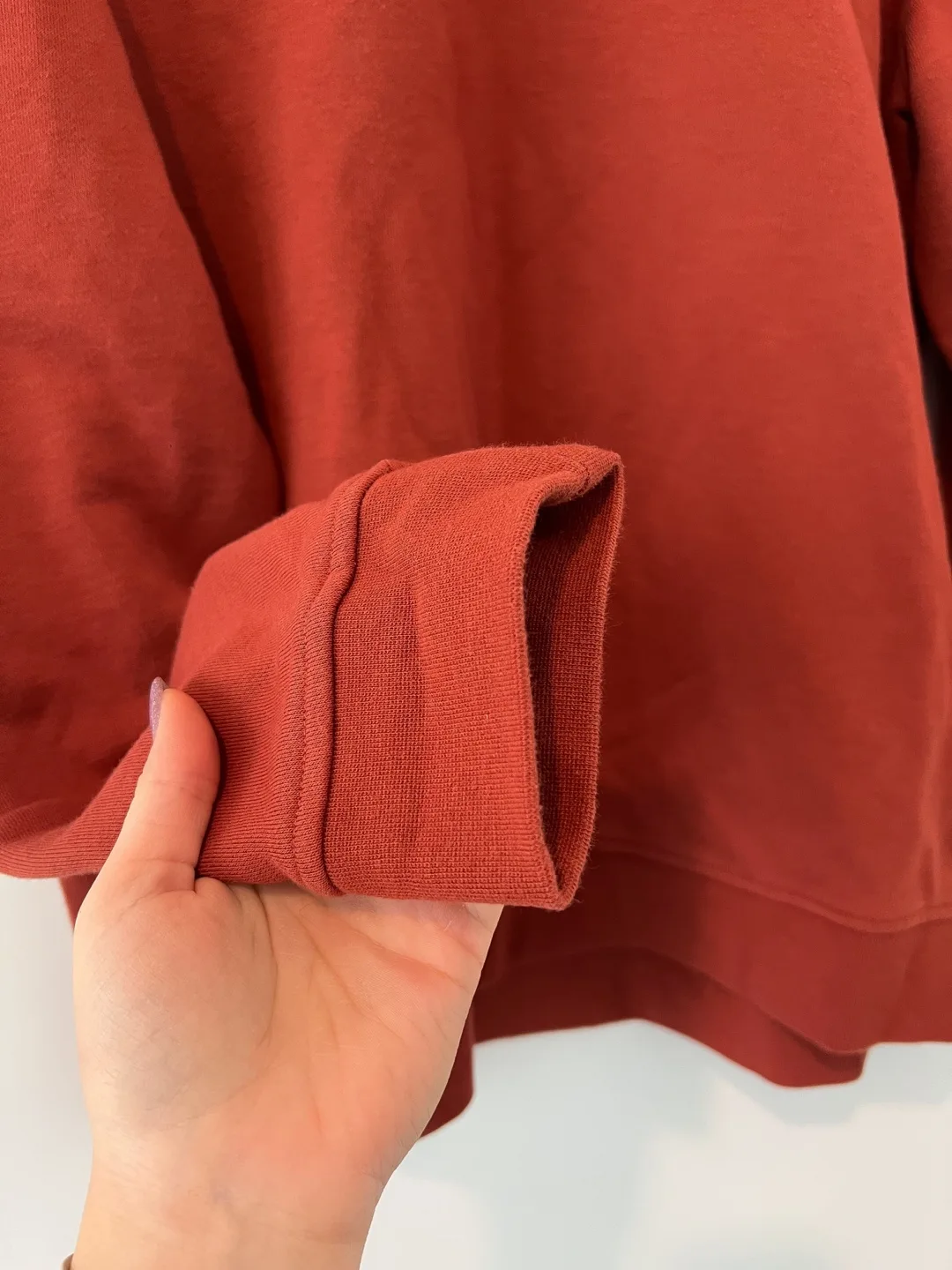 RW&CO Sweatshirt Cotton Sweater Size L image indicator(4)