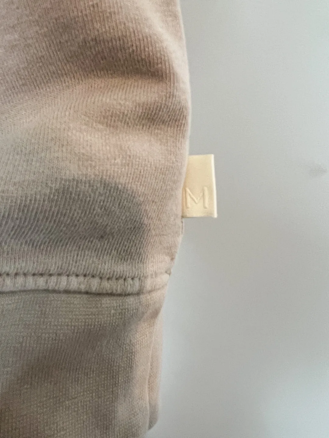 M&S 100% Cotton Sweatshirt Marks&Spencer cream sweater Size L image indicator(8)