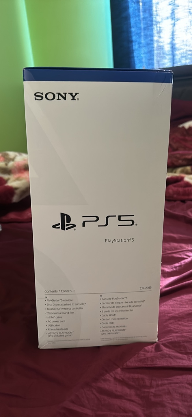 Brand new PS5 Console  with 4 Games - photo 4