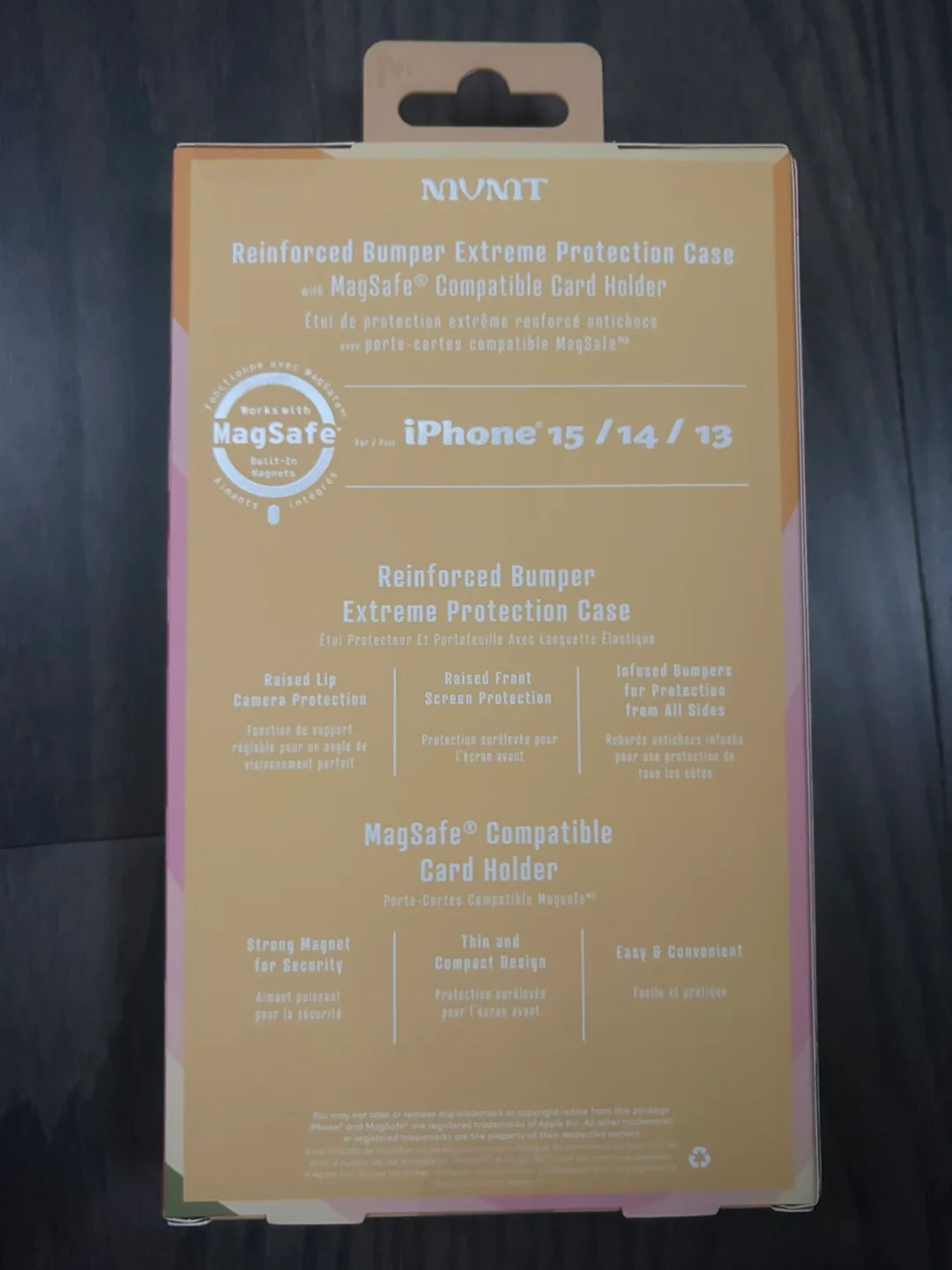 iPhone 15/14/13 Case with Card Holder - Magsafe image indicator(3)