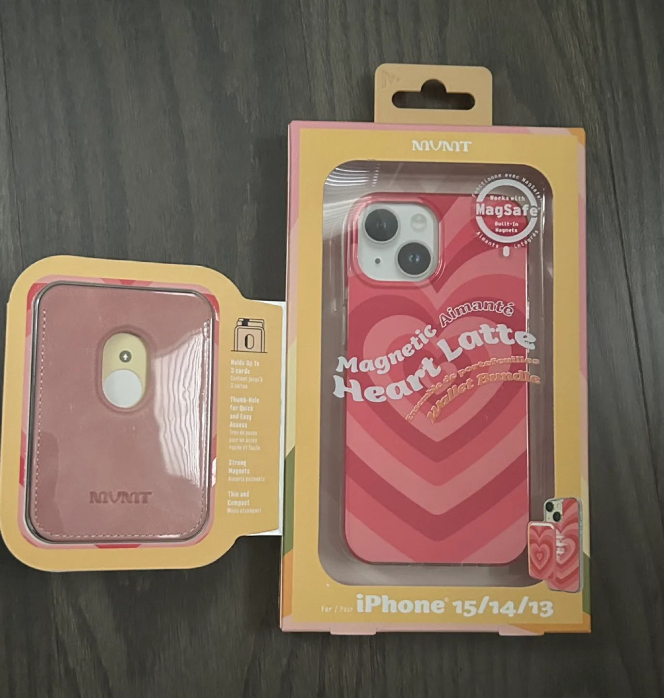 iPhone 15/14/13 Case with Card Holder - Magsafe image indicator(2)