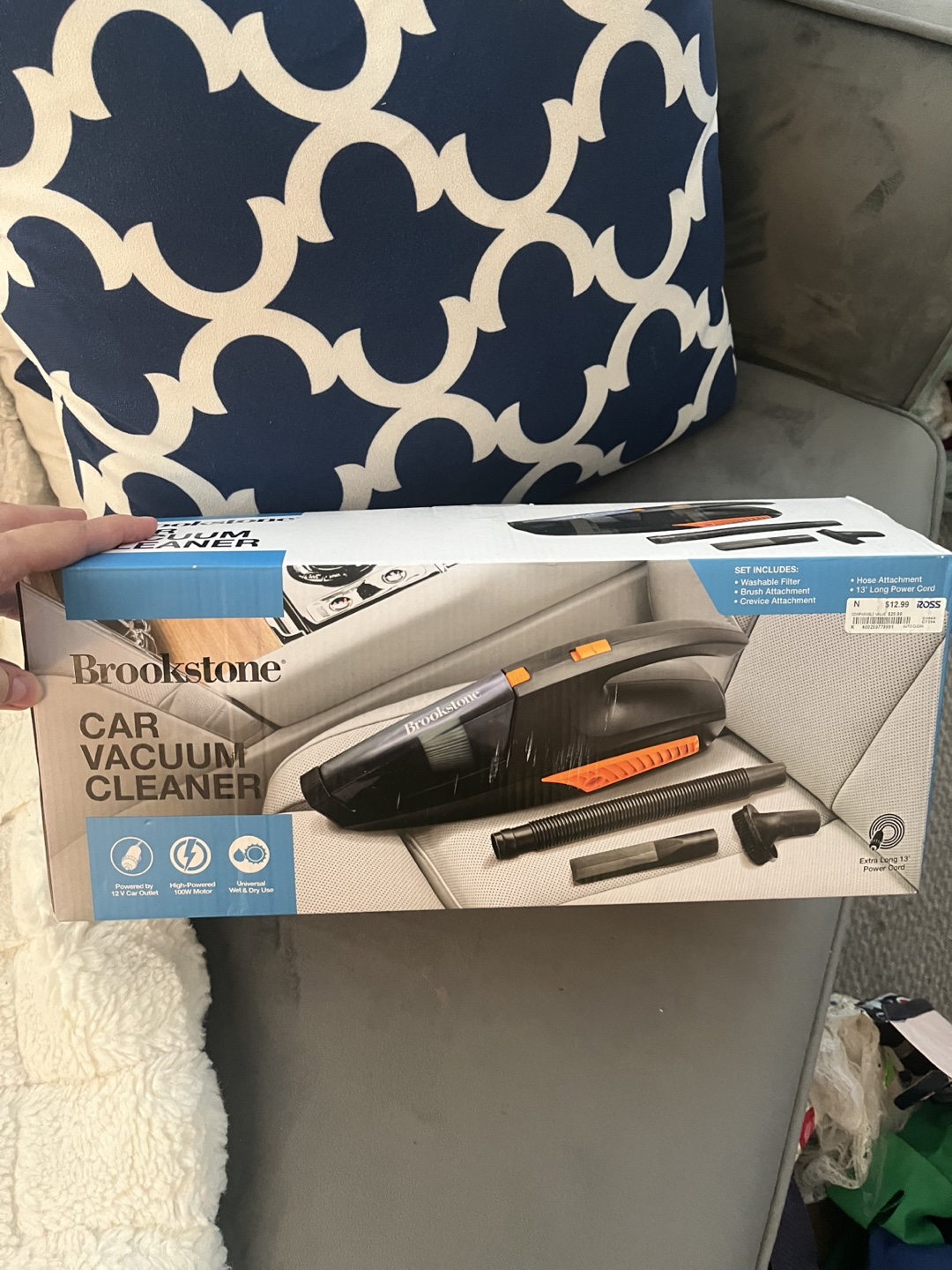 Brookstone Car Vacuum Cleaner