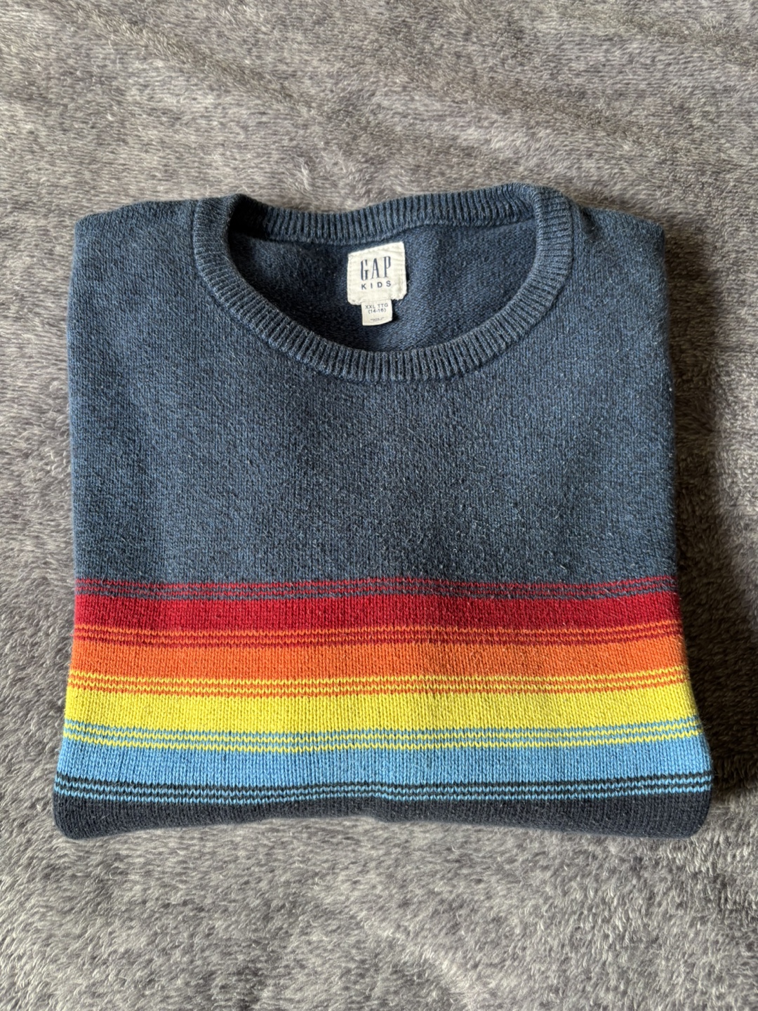 Gap Kids Rainbow Stripe Sweater
