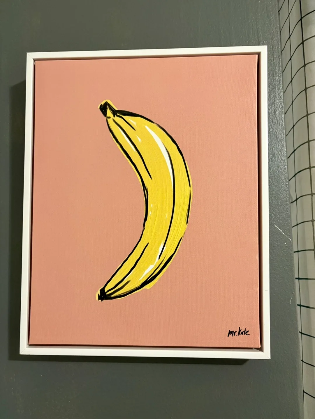 Framed Banana Artwork thumbnail