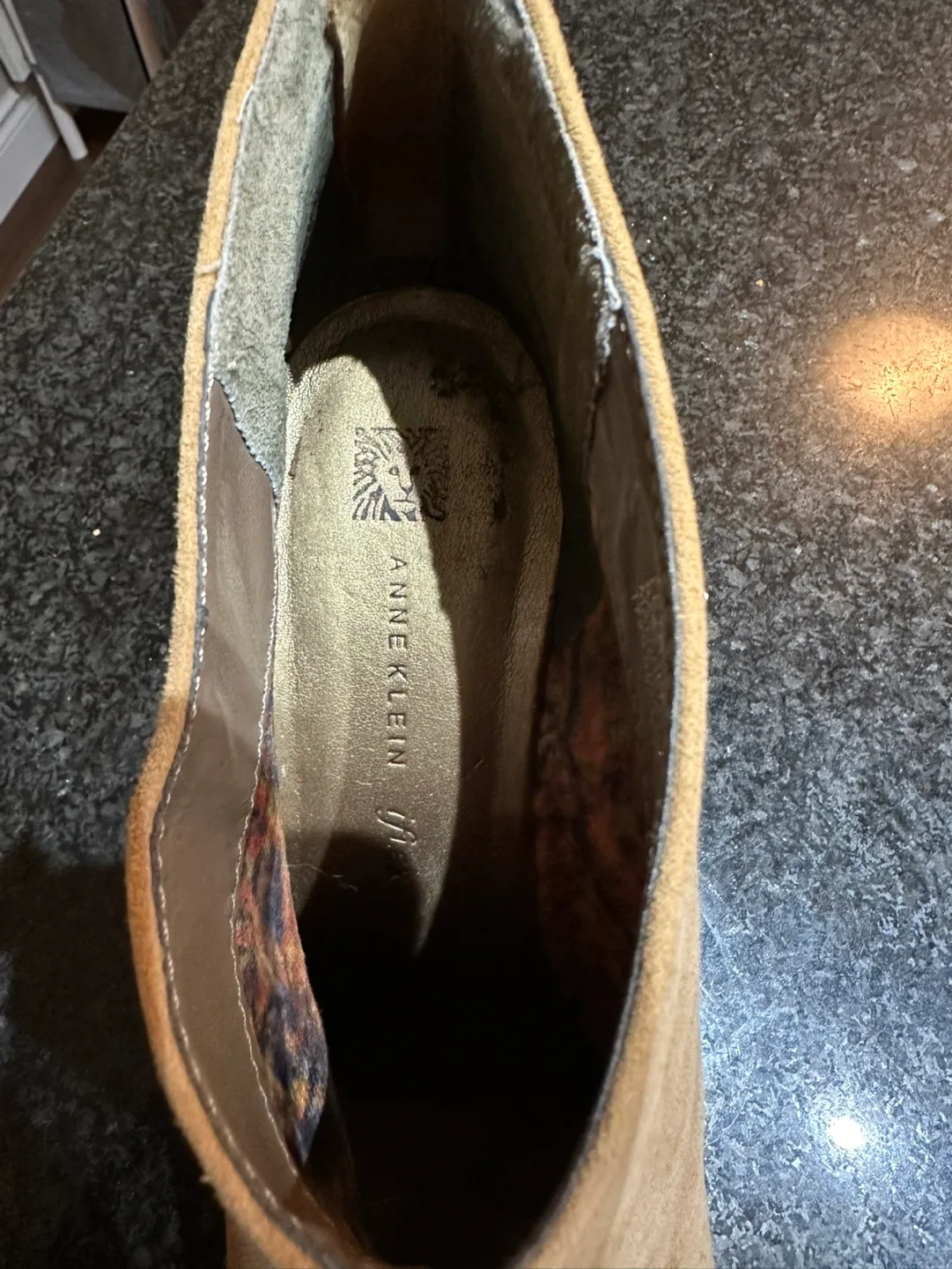 Anne Klein Wedge Booties (sz: 9.5) image indicator(5)