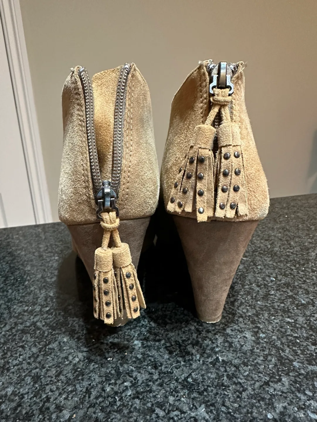 Anne Klein Wedge Booties (sz: 9.5) image indicator(3)