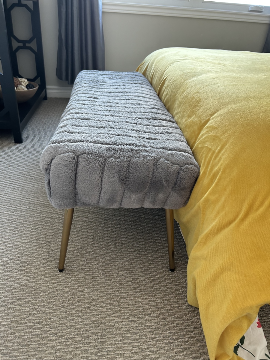 Bench with Gold Legs - photo 2