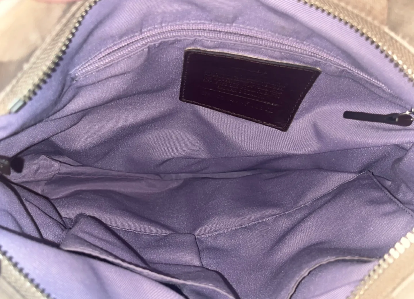 Coach vintage monogram chain shoulder/crossbody bag image indicator(5)