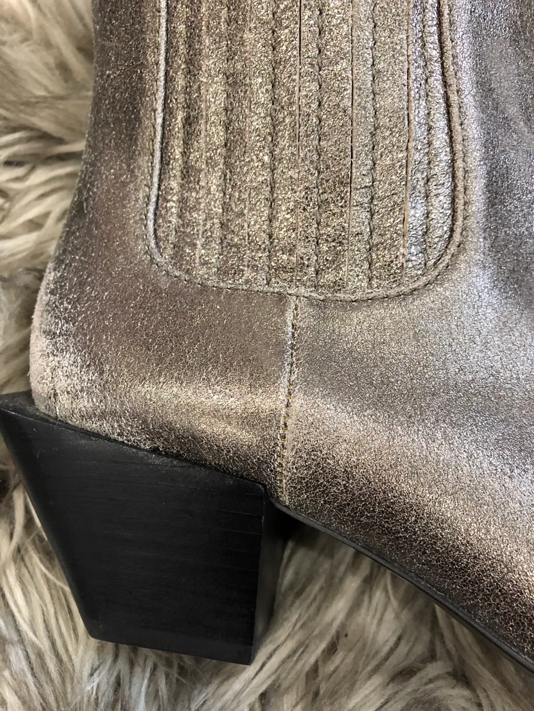 Diesel. Silver Ankle Boots image indicator(6)