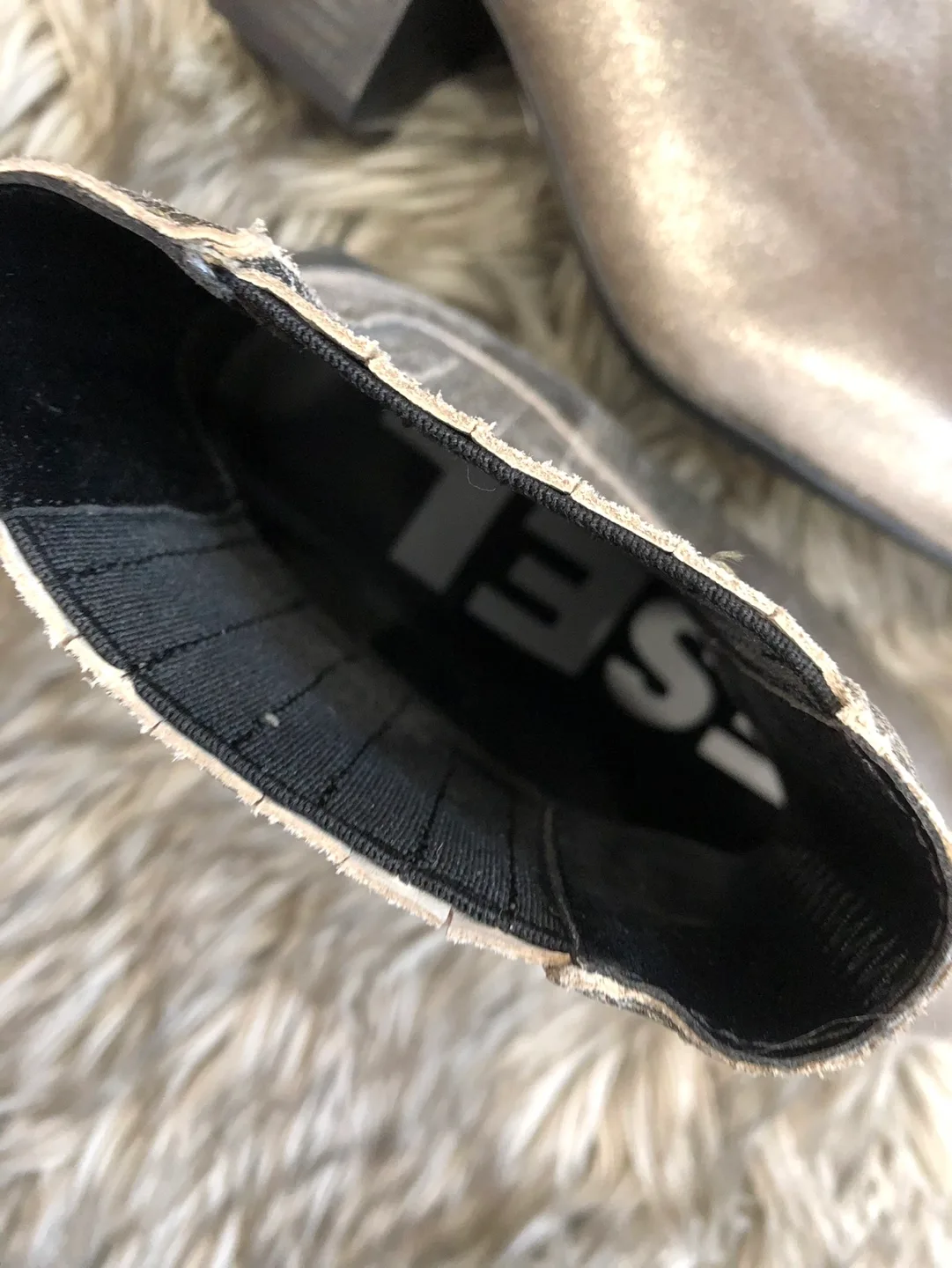 Diesel. Silver Ankle Boots image indicator(8)