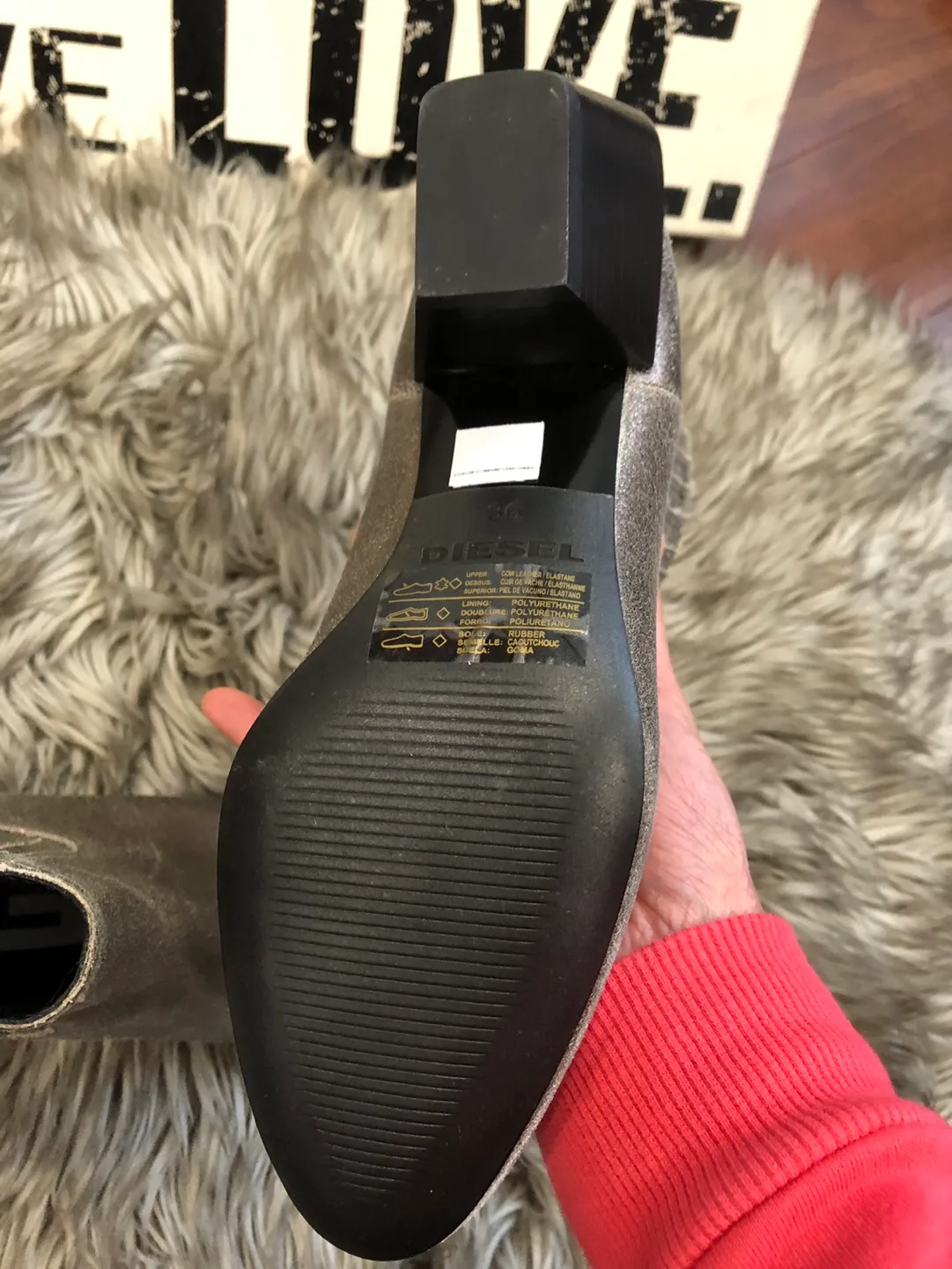 Diesel. Silver Ankle Boots image indicator(9)