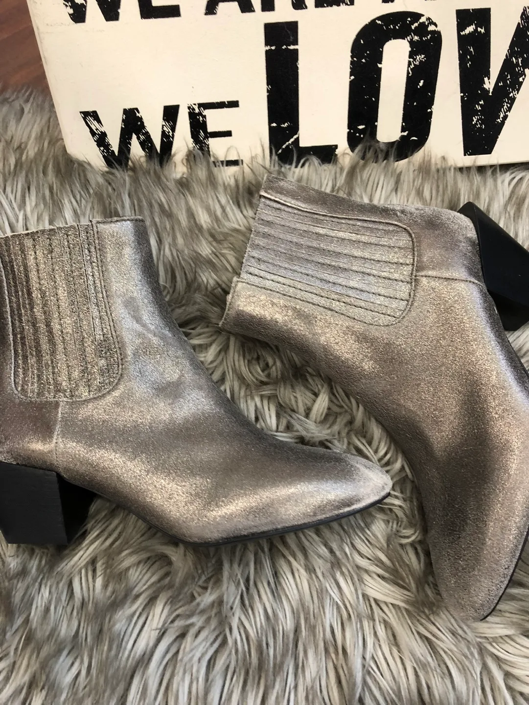 Diesel. Silver Ankle Boots image indicator(7)