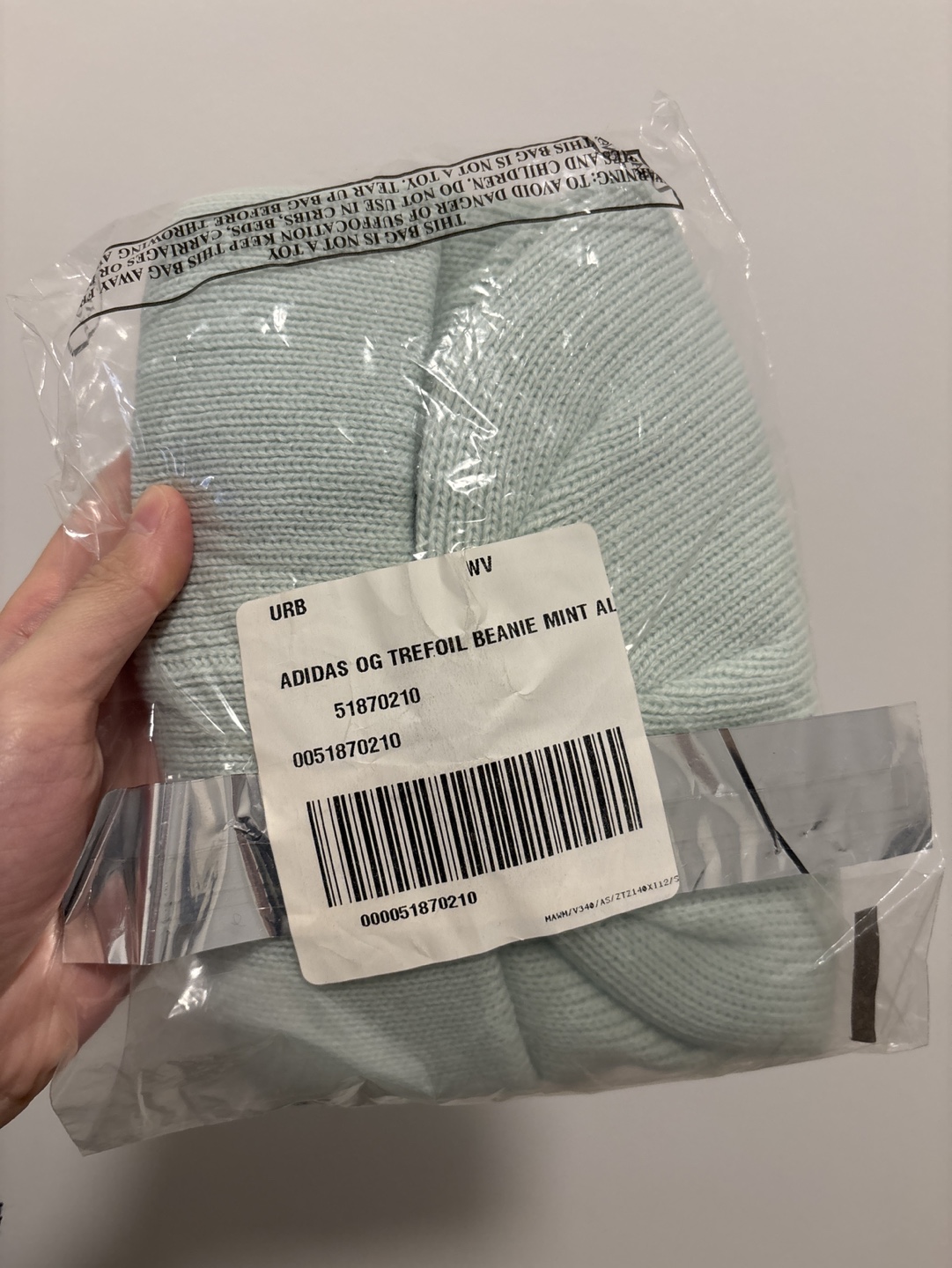 Adidas OG Trefoil Beanie Mint - photo 2