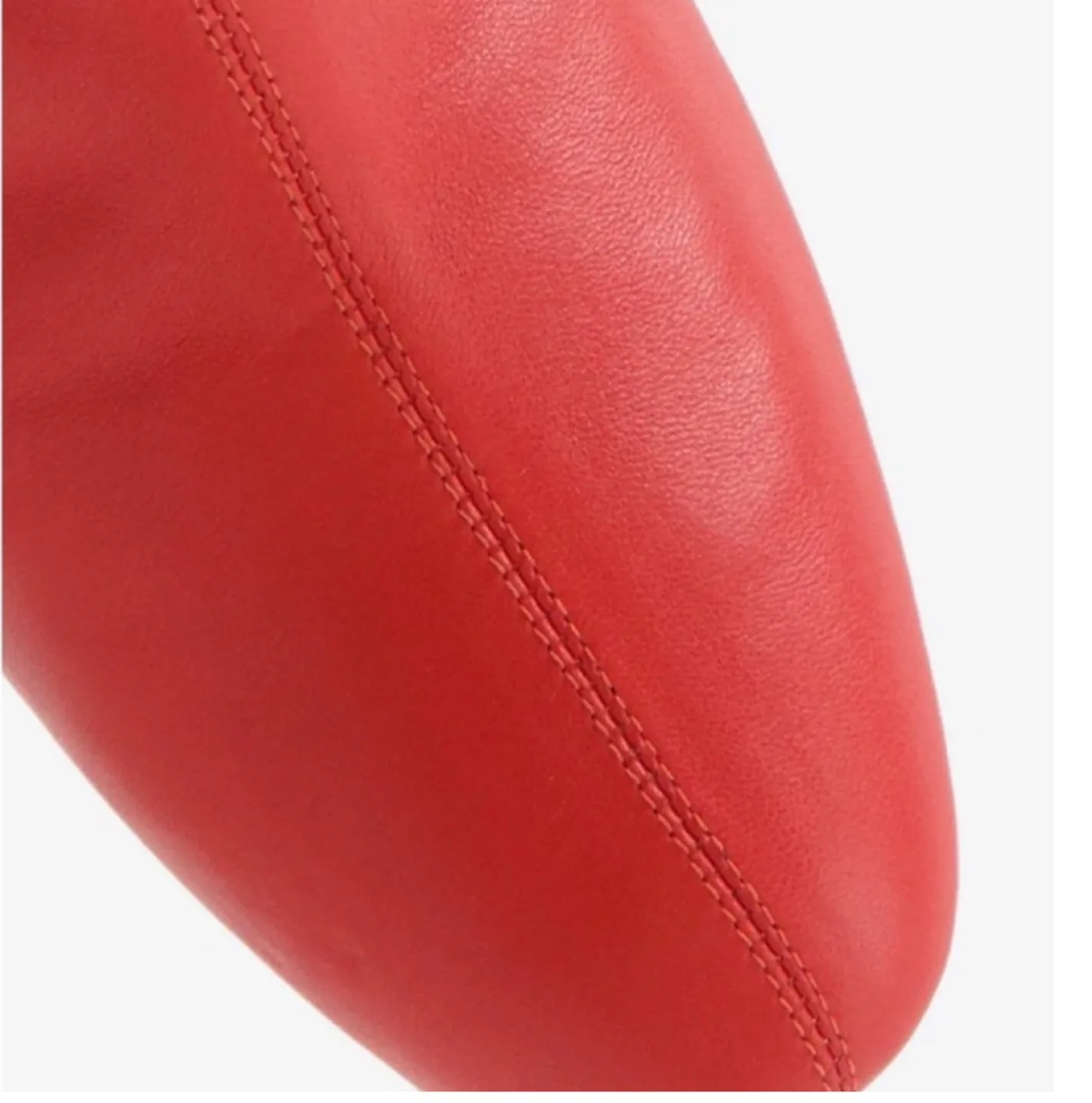 Caverley. Red Leather Ankle Boots image indicator(3)