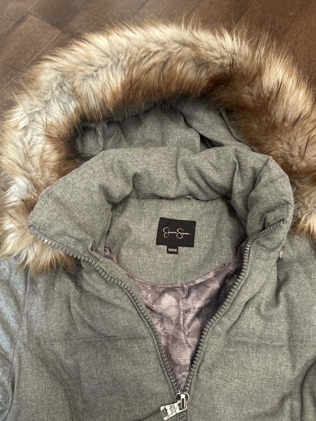 Jessica Simpson Grey Winter Jacket - photo 2