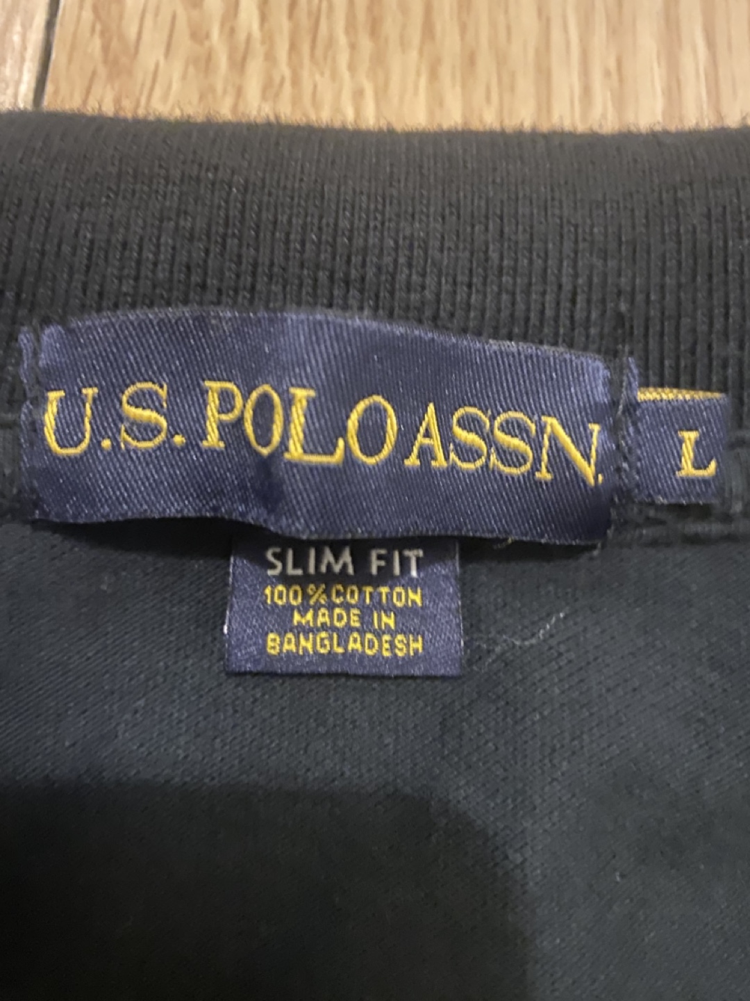U.S. Polo Assn. Black Polo Shirt - photo 2