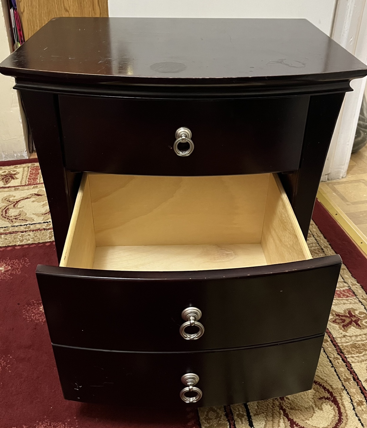 Queen Bed Frame with Two Matching Nightstands - photo 5