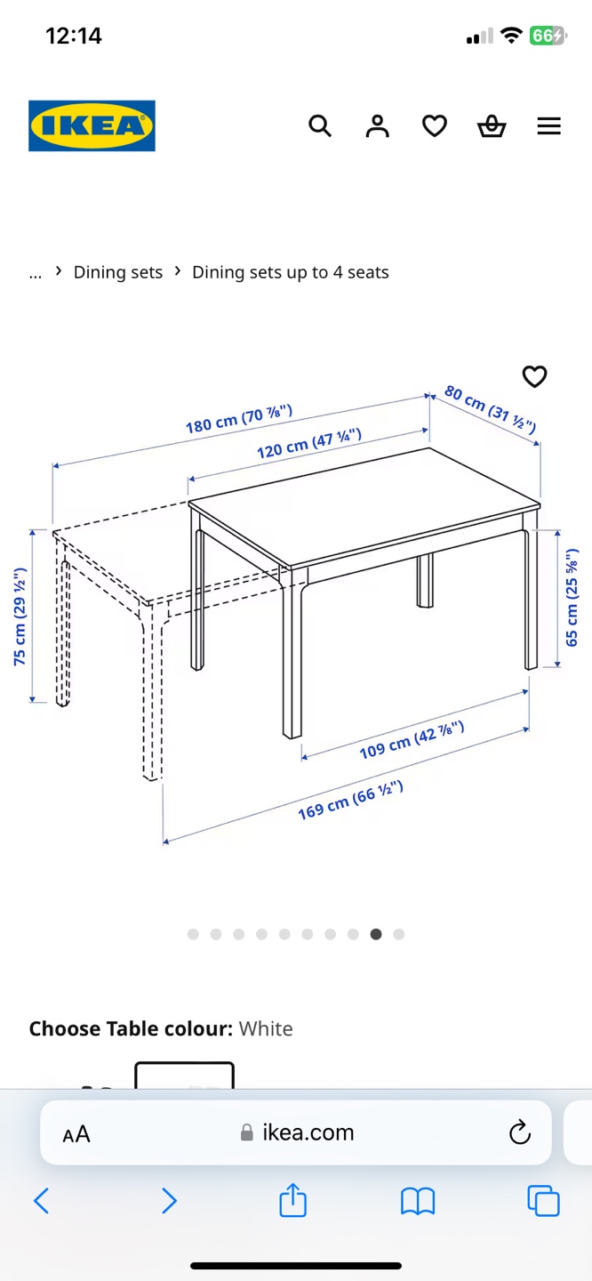 IKEA Ekdalen Dining Table and 4 Chairs - photo 3