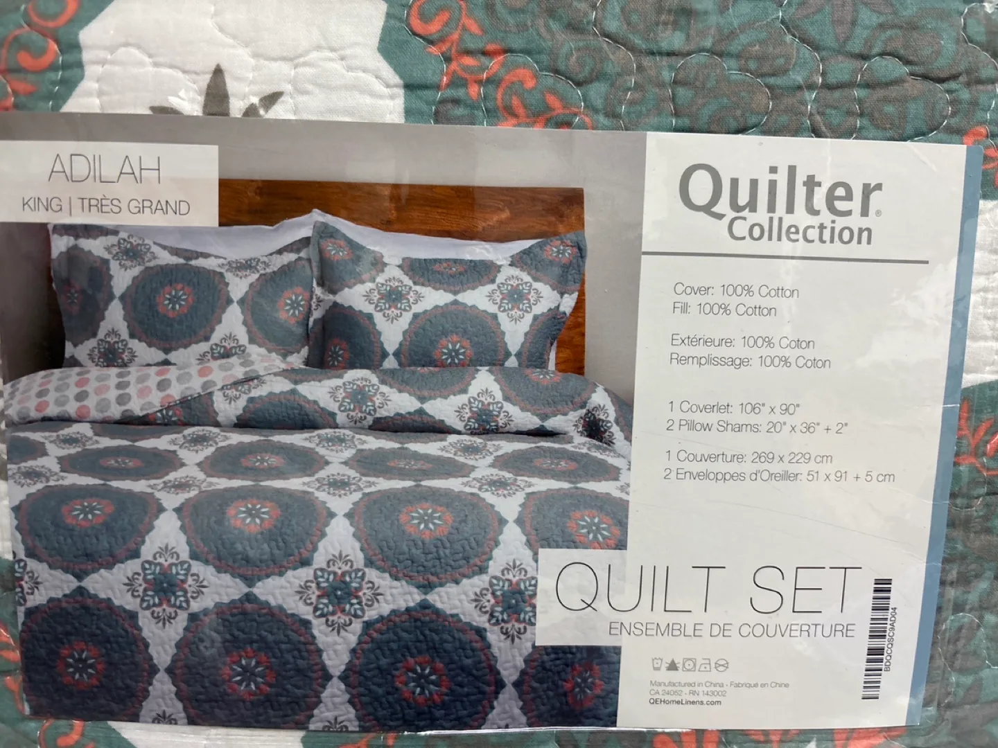 Quilter Collection Adilah Quilt Set King image indicator(2)
