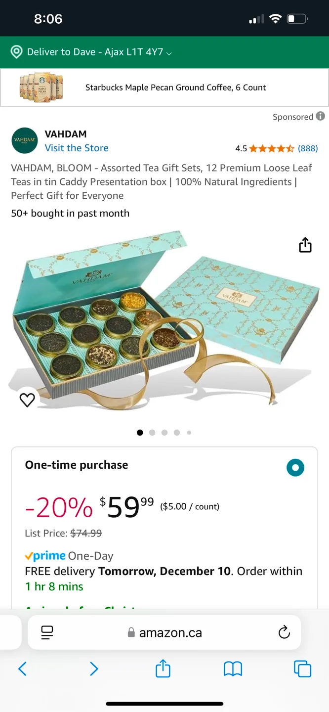 Vahdam India Private Reserve Tea Assortment image indicator(4)