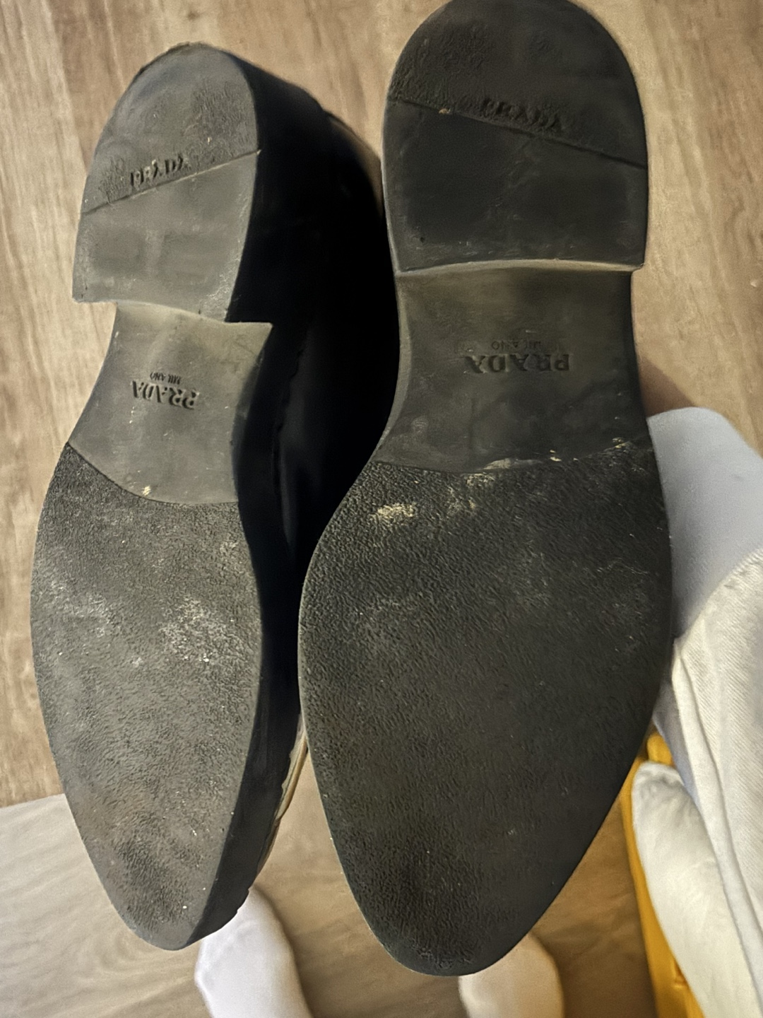 Prada Black Leather Loafers - photo 3