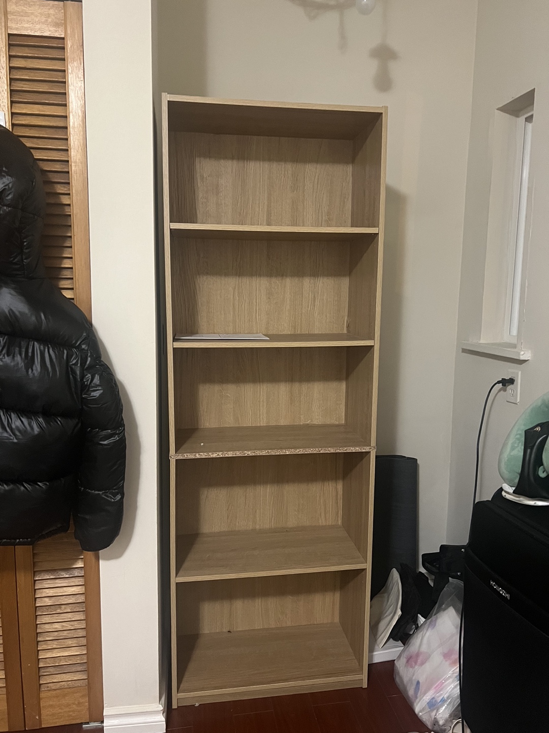 Mainstays 5-Shelf Bookcase